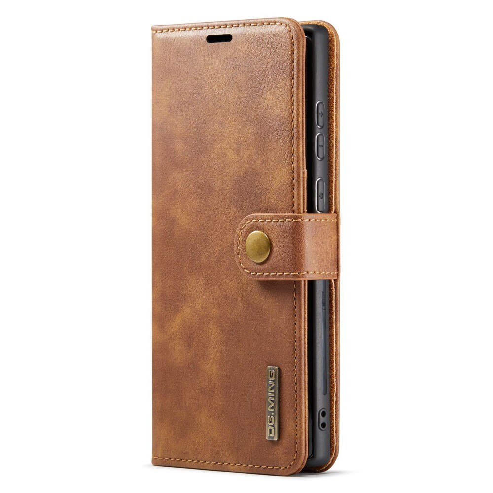 Handytasche Magnetische Samsung Galaxy S23 Ultra Cognac