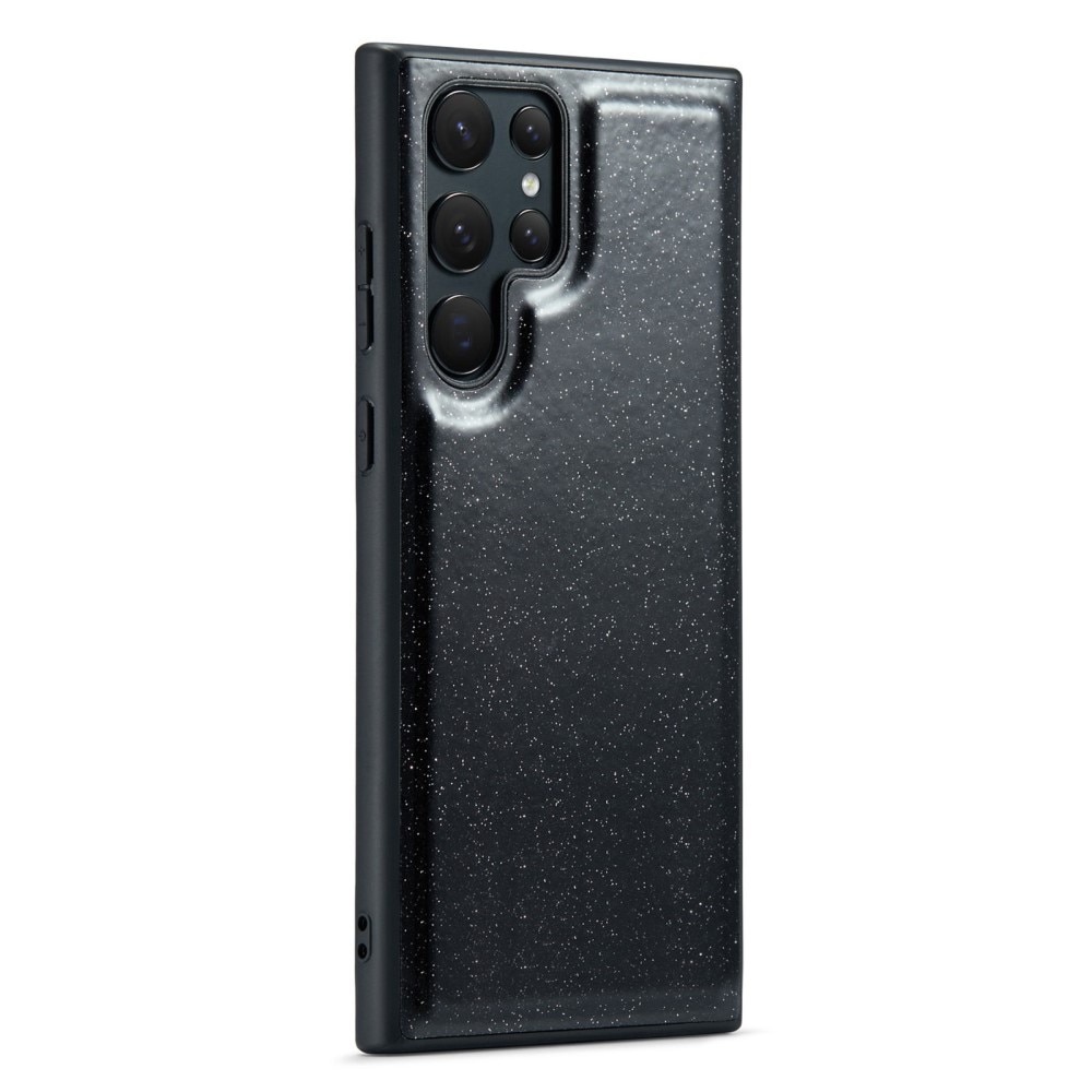 Magnetic Card Slot Case Samsung Galaxy S23 Ultra Funkeln schwarz
