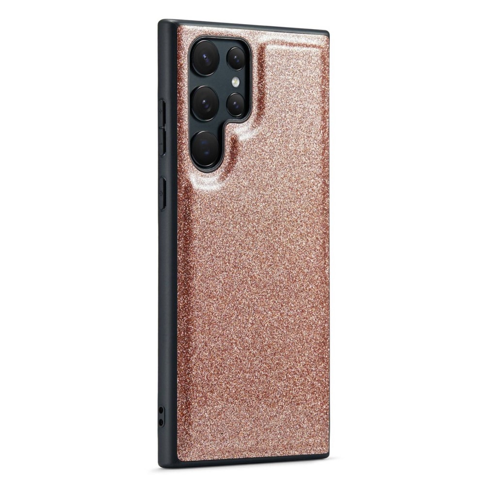 Magnetic Card Slot Case Samsung Galaxy S23 Ultra Funkeln roségold