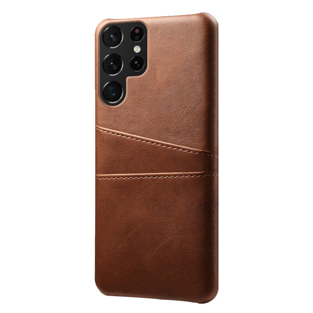Card Slots Case Samsung Galaxy S23 Ultra Braun
