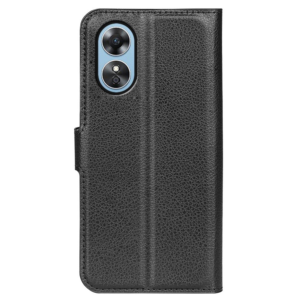 Oppo A17 Handytasche Schwarz