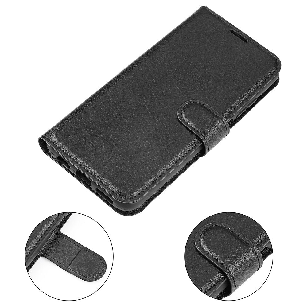 Oppo A17 Handytasche Schwarz