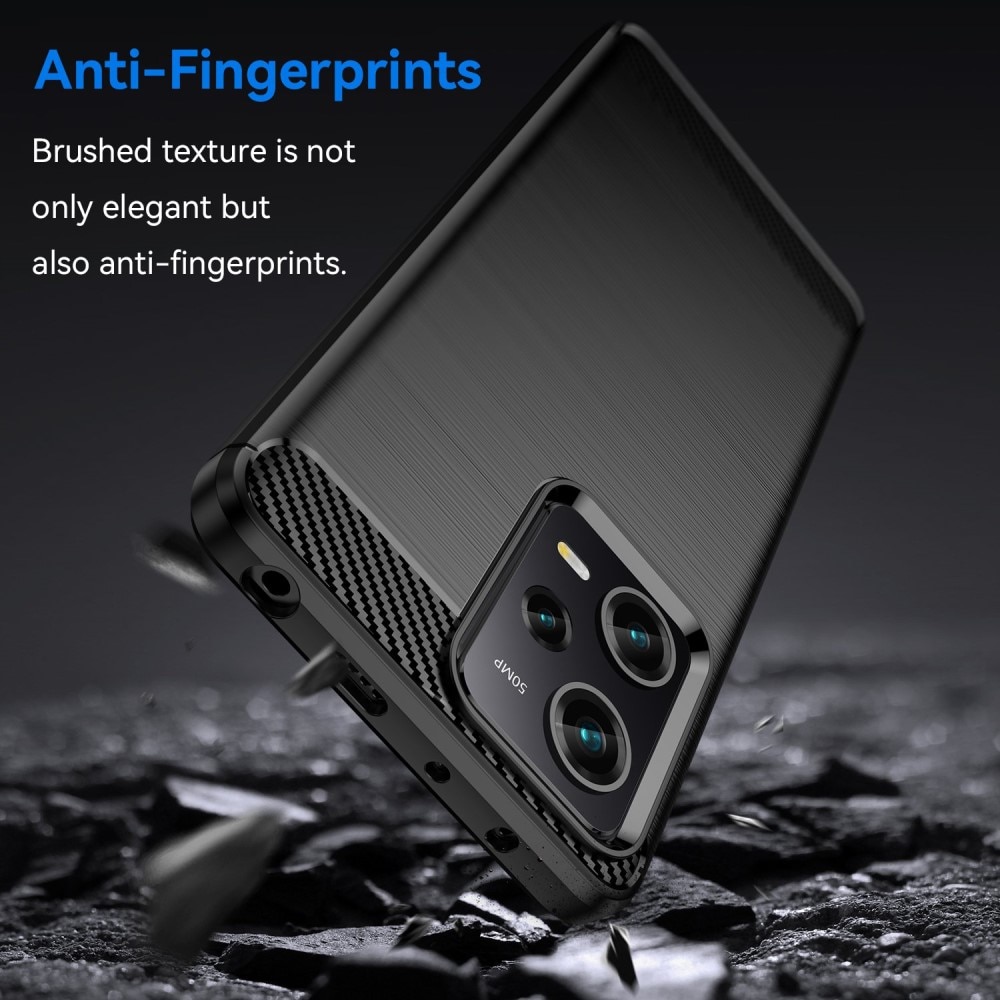 Xiaomi Redmi Note 12 Pro Hülle TPU Brushed Schwarz