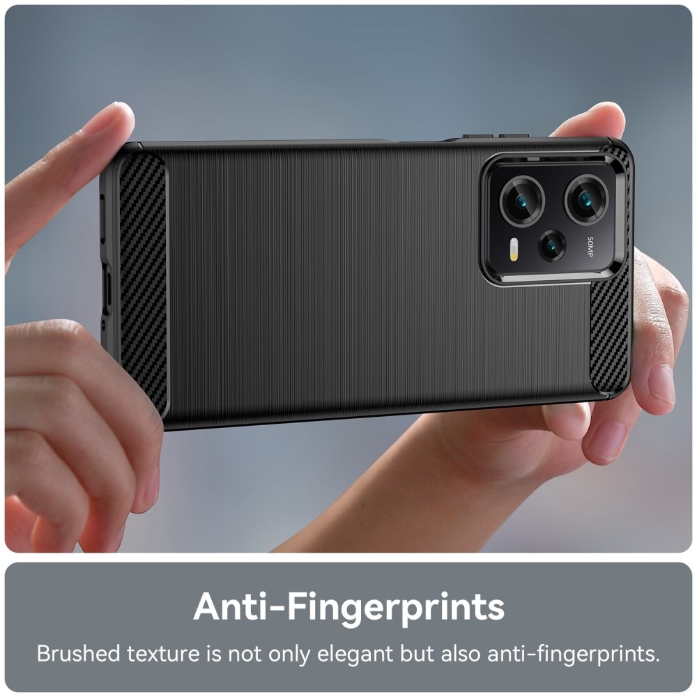Xiaomi Redmi Note 12 Pro Hülle TPU Brushed Schwarz