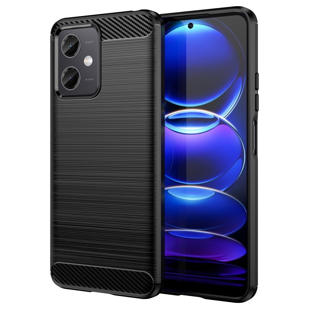 Xiaomi Redmi Note 12 Hülle TPU Brushed Black