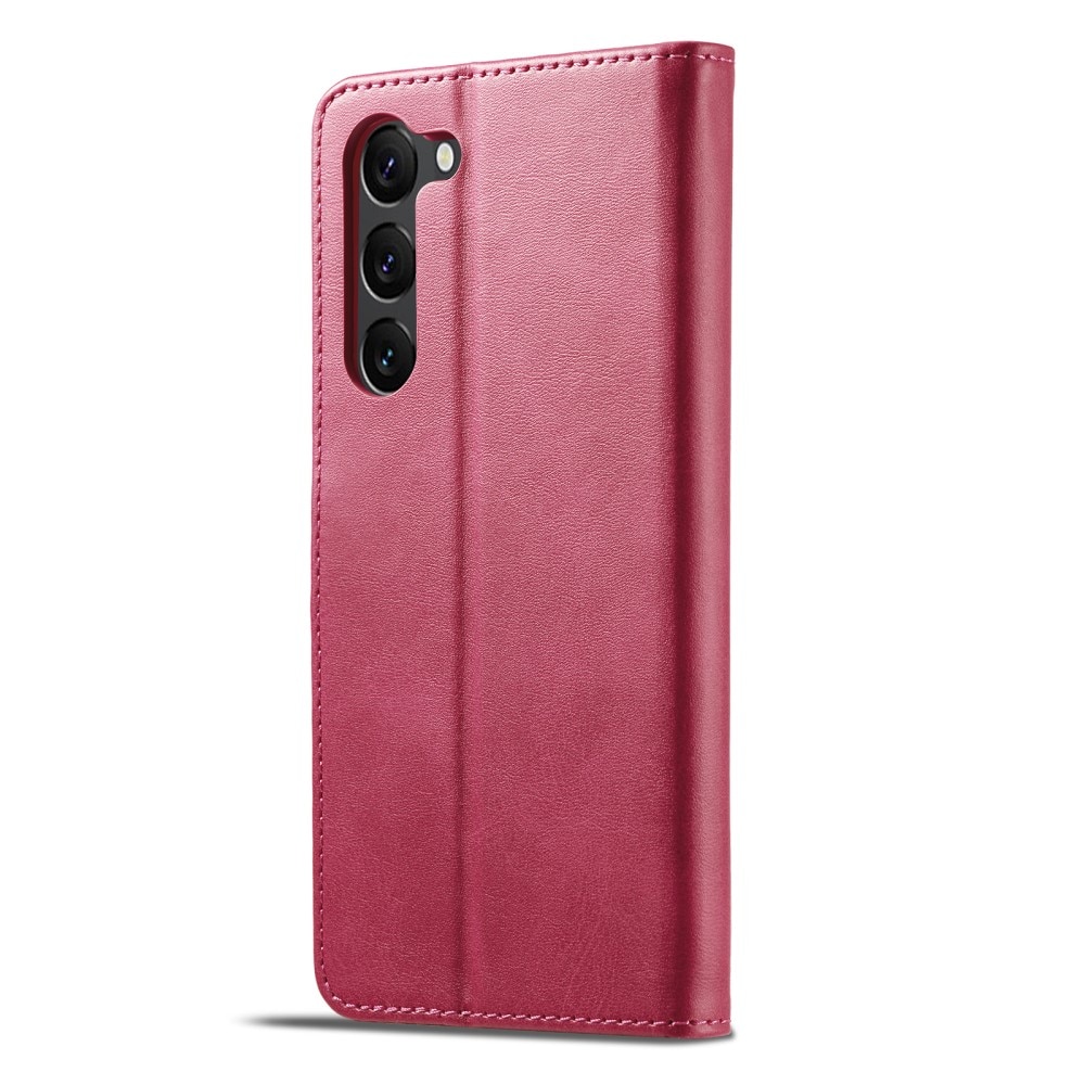 Portemonnaie-Hülle Samsung Galaxy S23 rosa