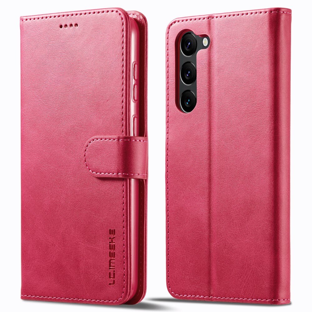 Portemonnaie-Hülle Samsung Galaxy S23 rosa