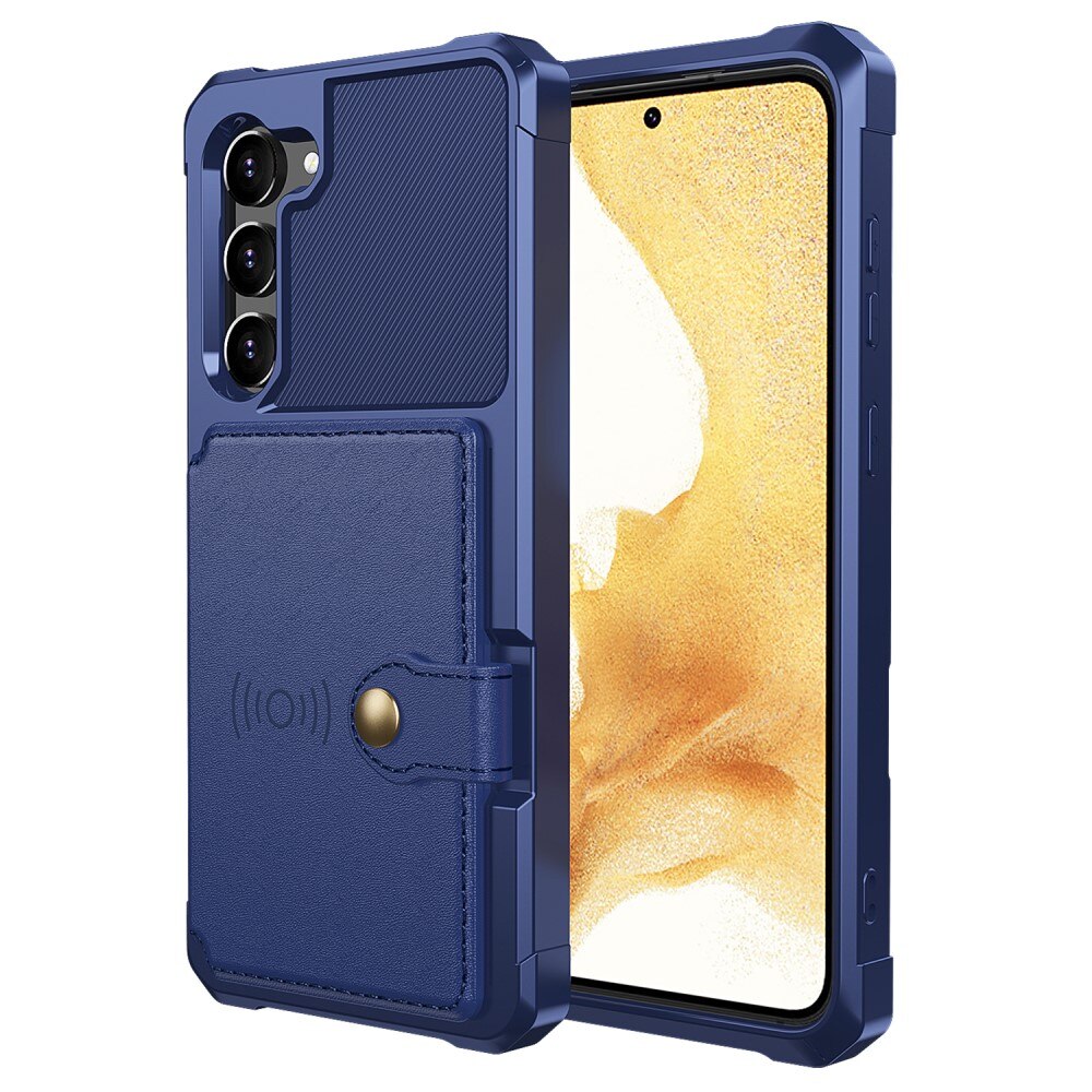 Samsung Galaxy S23 Tough Multi-slot Hülle Blau