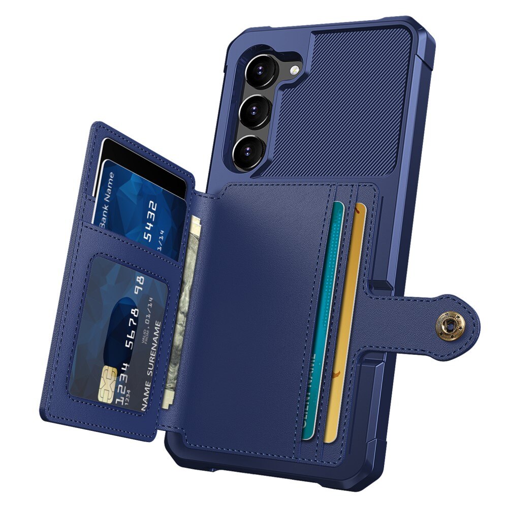 Samsung Galaxy S23 Tough Multi-slot Hülle Blau