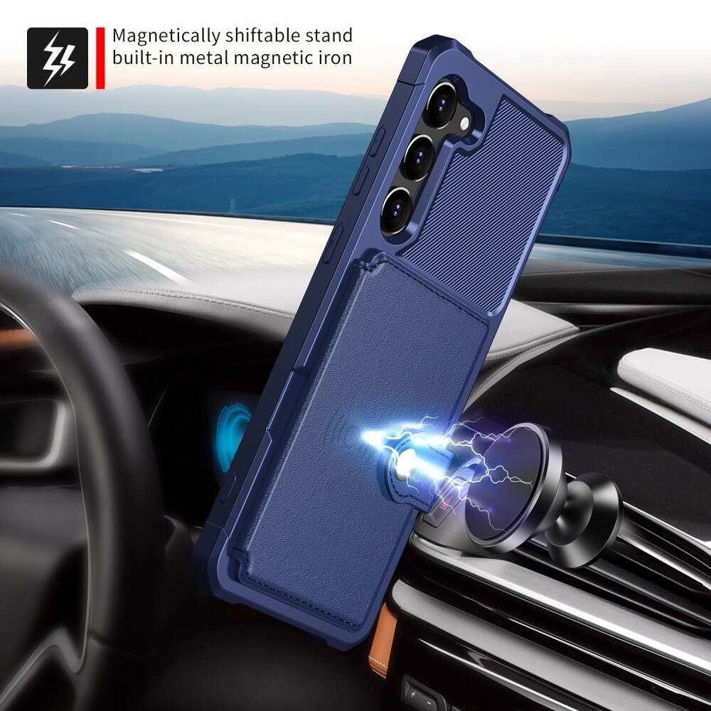 Samsung Galaxy S23 Tough Multi-slot Hülle Blau