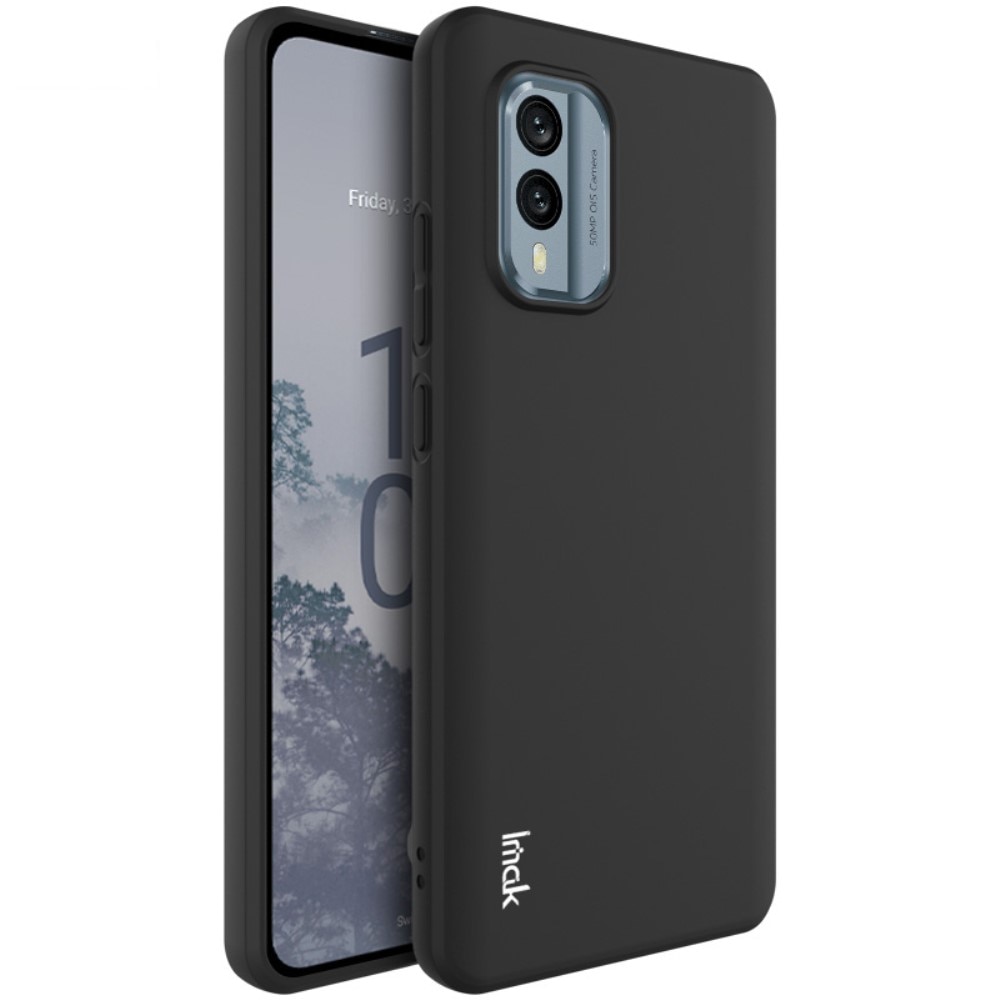 Frosted TPU Case Nokia X30 Schwarz