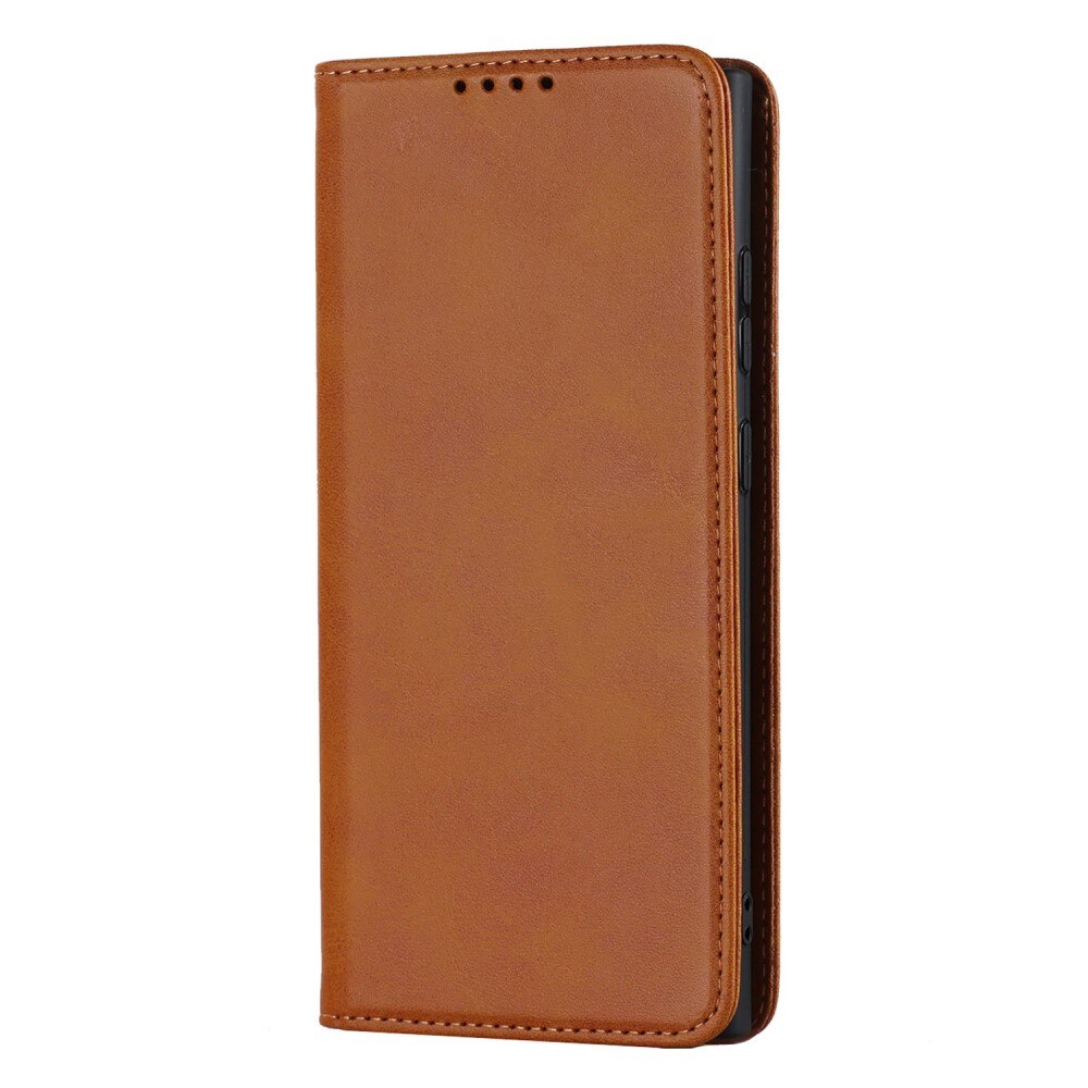 Samsung Galaxy S23 Ultra Slim Handytasche cognac