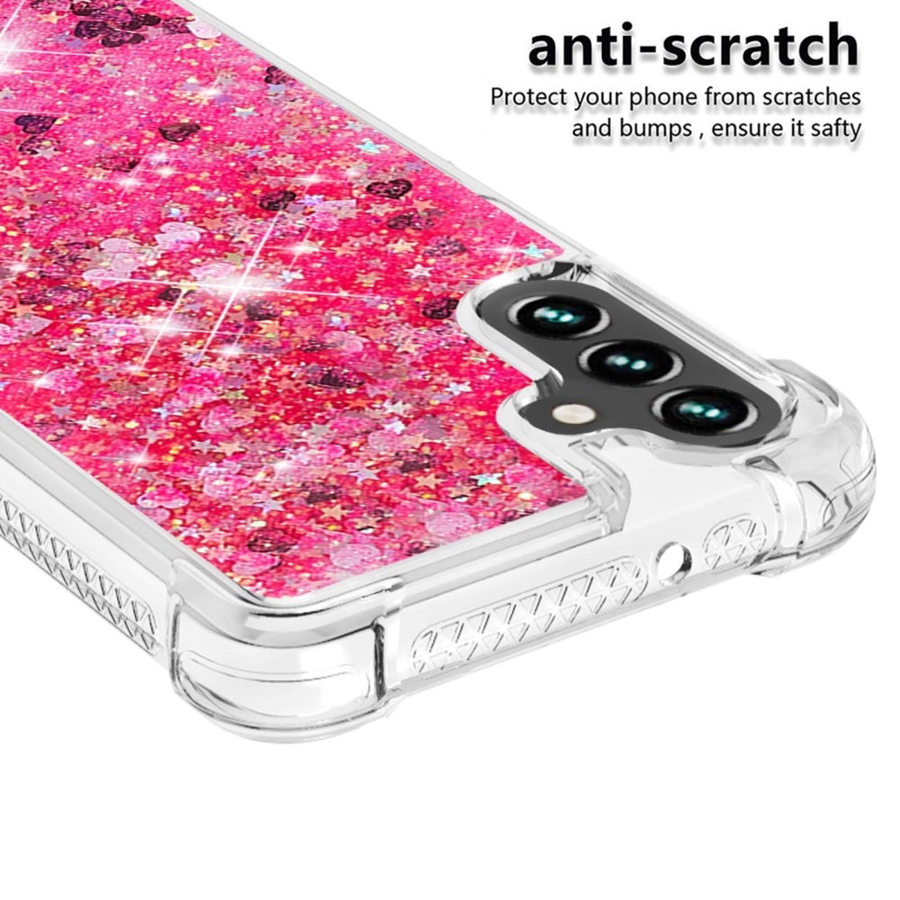Samsung Galaxy A54 Glitter Powder TPU Handyhülle rosa