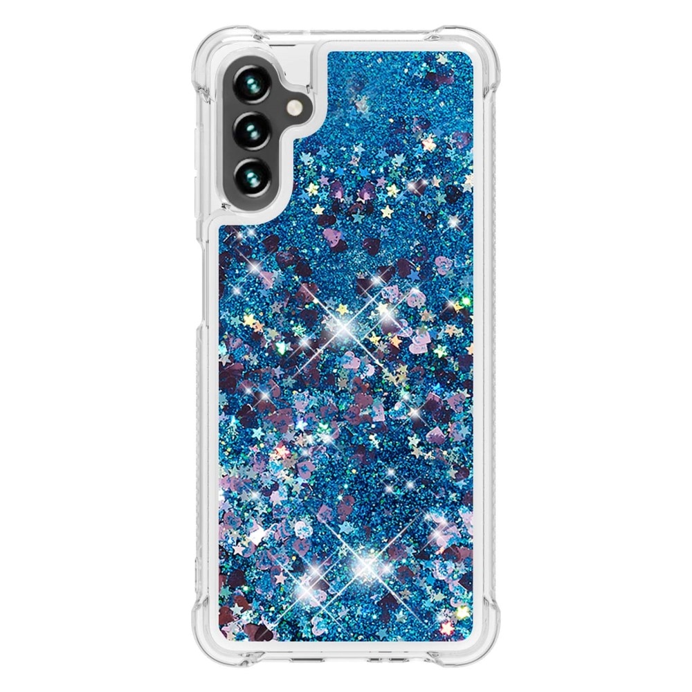 Samsung Galaxy A54 Glitter Powder TPU Handyhülle blau