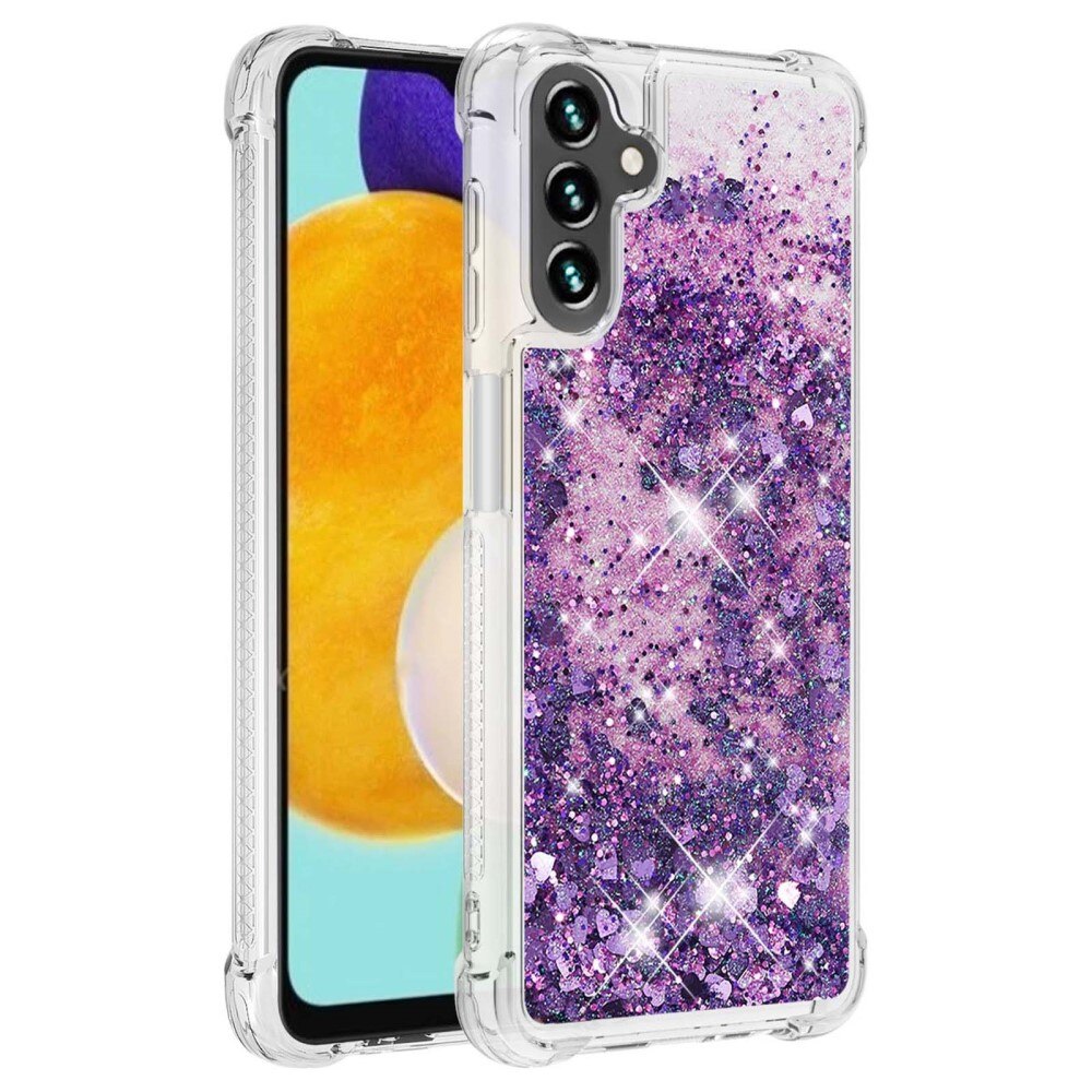 Samsung Galaxy A54 Glitter Powder TPU Handyhülle lila