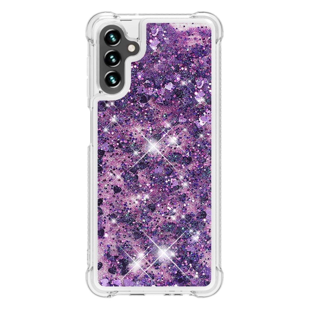 Samsung Galaxy A54 Glitter Powder TPU Handyhülle lila