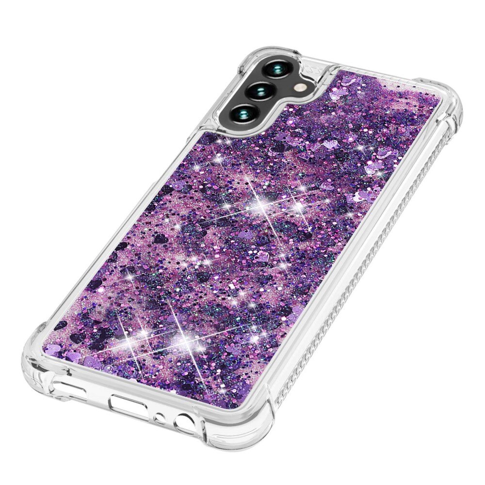 Samsung Galaxy A54 Glitter Powder TPU Handyhülle lila