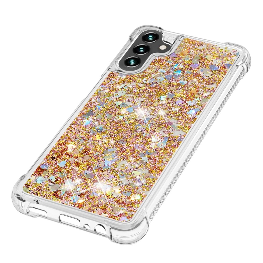 Samsung Galaxy A54 Glitter Powder TPU Handyhülle gold