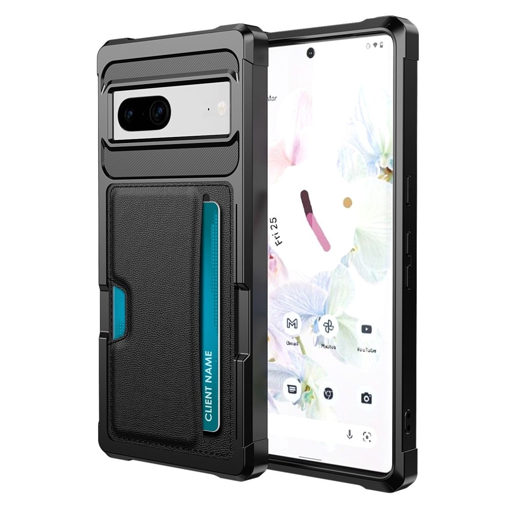 Google Pixel 7 Tough Card Case schwarz