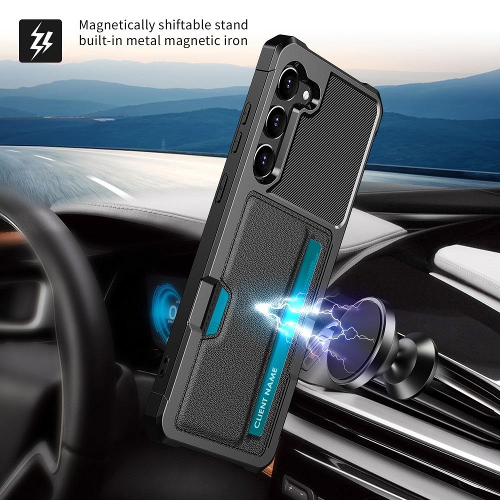 Samsung Galaxy S23 Tough Card Case schwarz