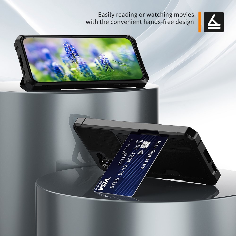 Samsung Galaxy S23 Plus Tough Card Case schwarz