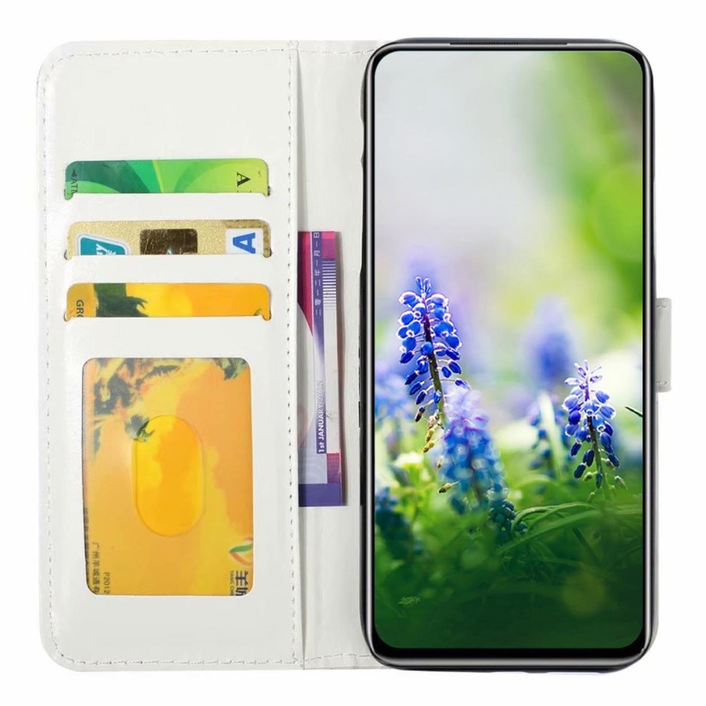 Samsung Galaxy A54 Handytasche pinke Blumen