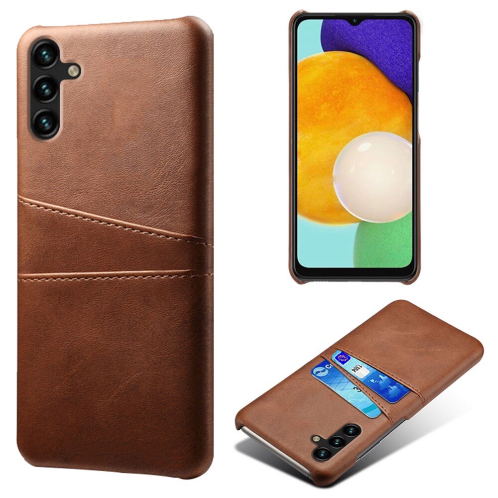 Card Slots Case Samsung Galaxy A54 Braun