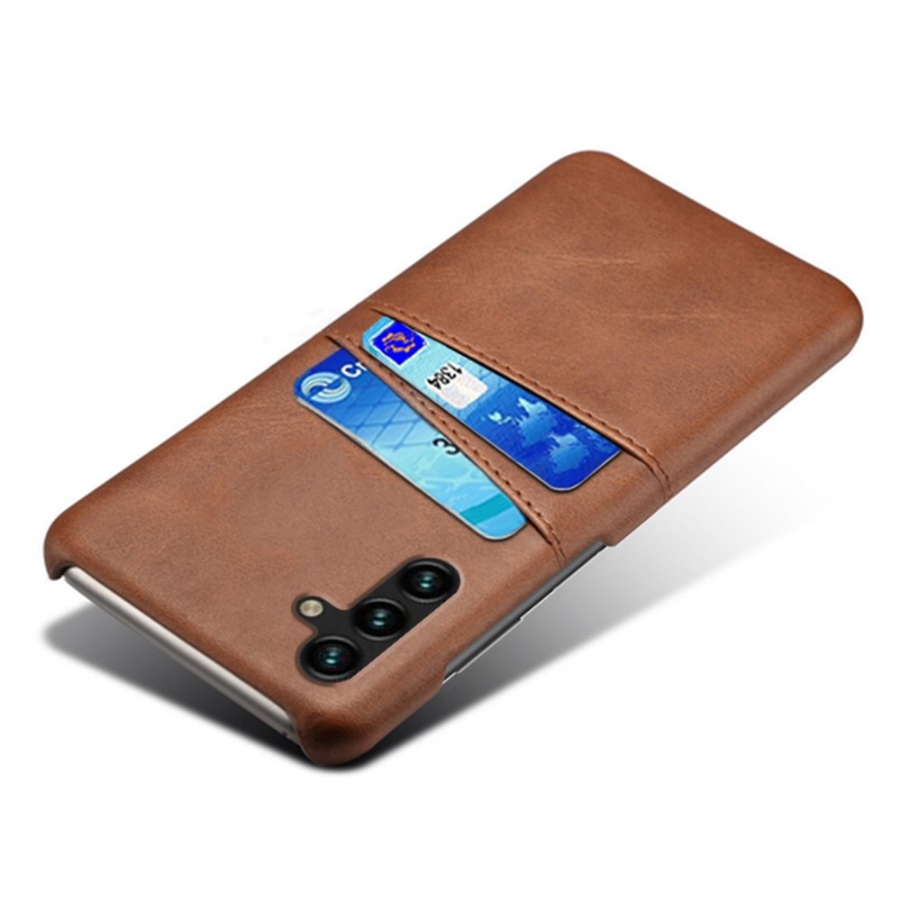 Card Slots Case Samsung Galaxy A54 braun