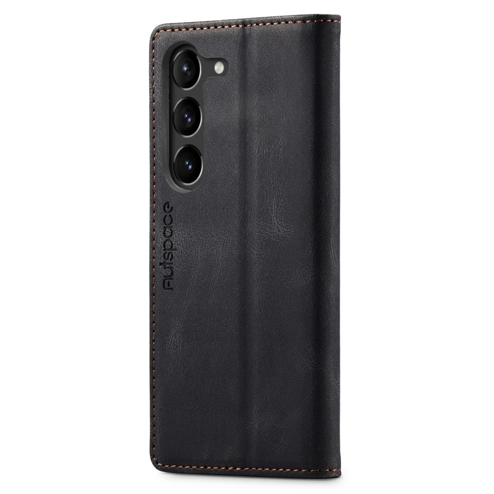RFID-geschützte Portemonnaie-Hülle Samsung Galaxy S23 schwarz