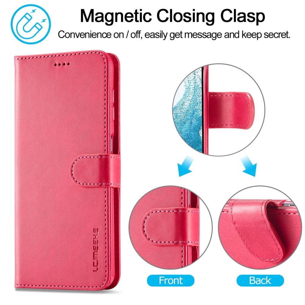 Portemonnaie-Hülle Samsung Galaxy A34 rosa