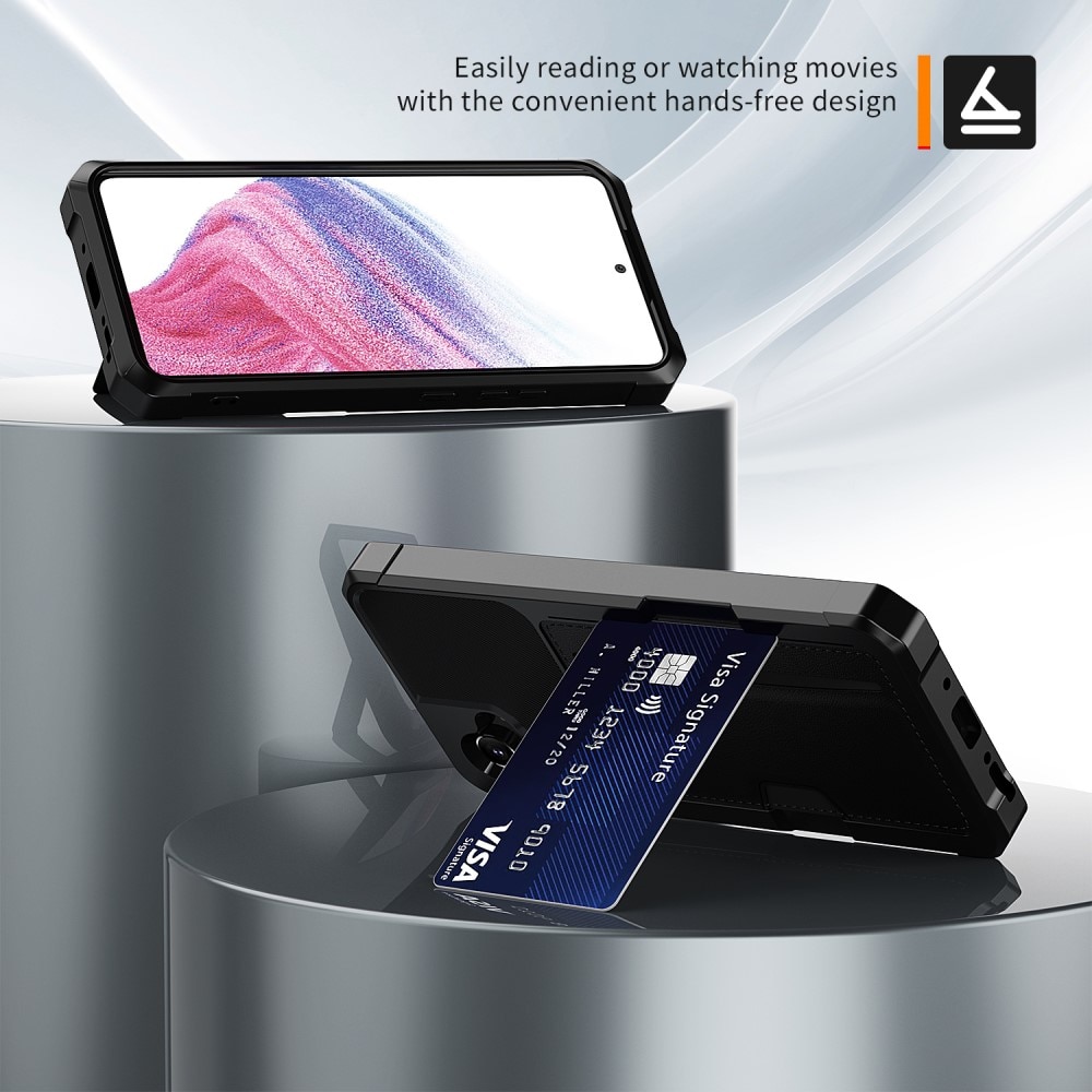 Samsung Galaxy A54 Tough Card Case schwarz