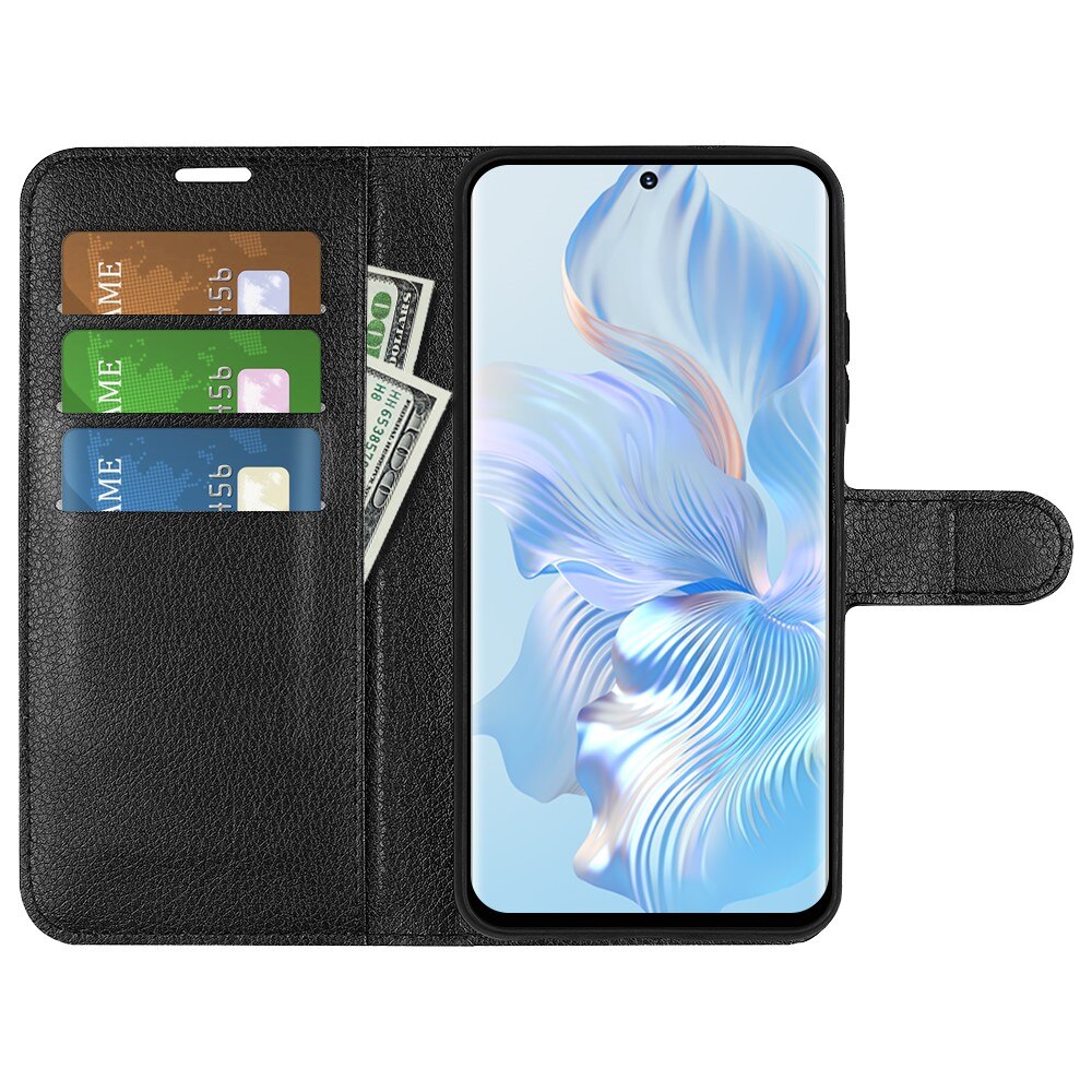  Honor 80 Handytasche Schwarz