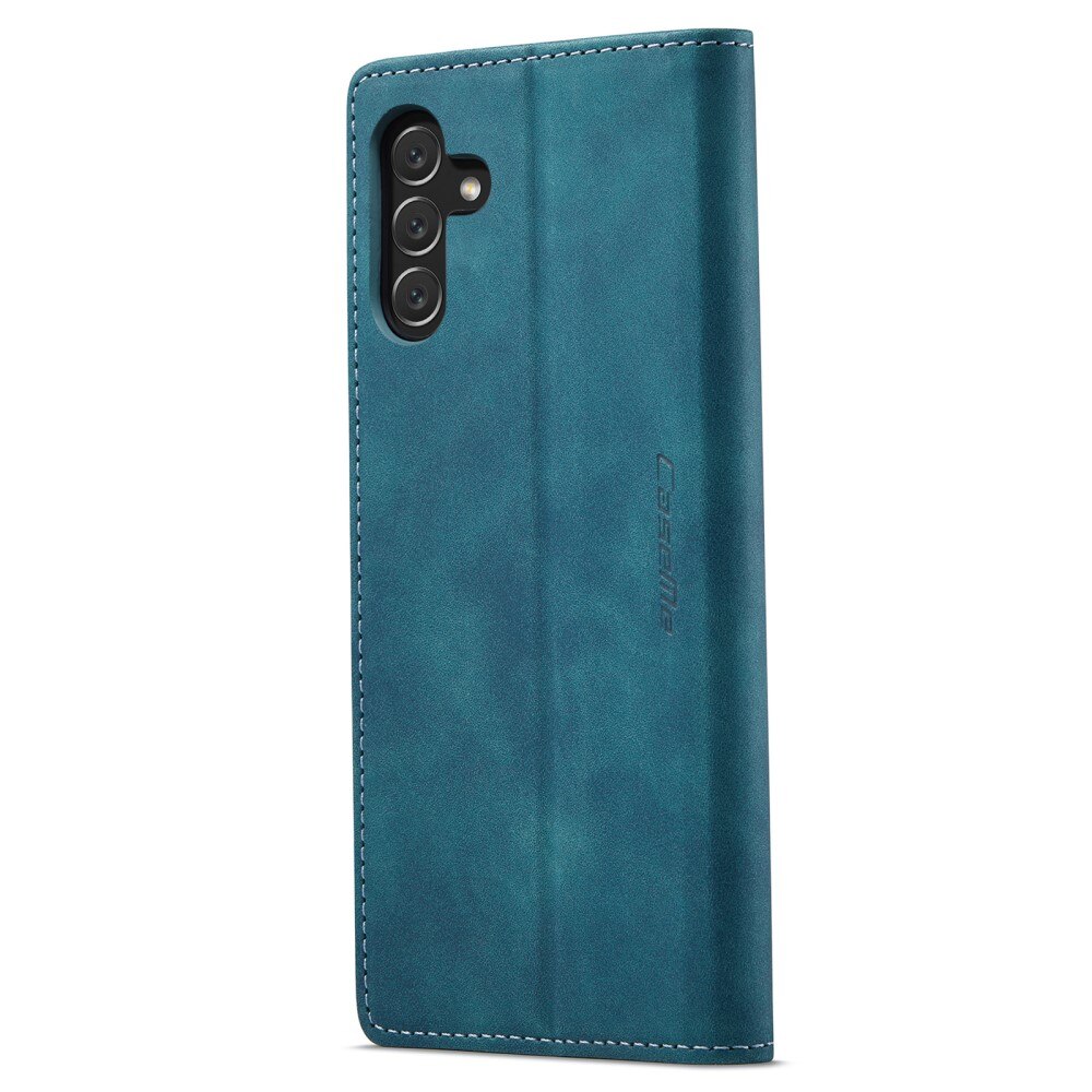 Slim Portemonnaie-Hülle Samsung Galaxy A14 Blau