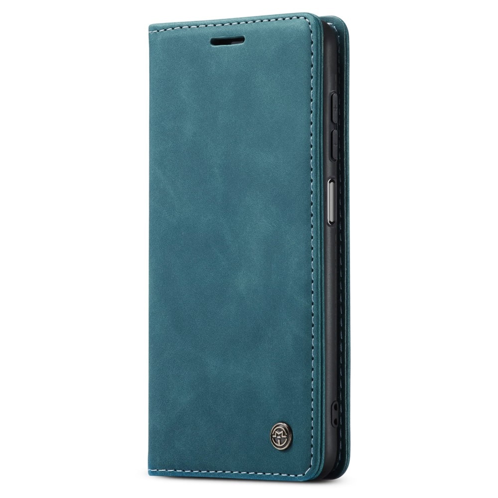Slim Portemonnaie-Hülle Samsung Galaxy A14 Blau