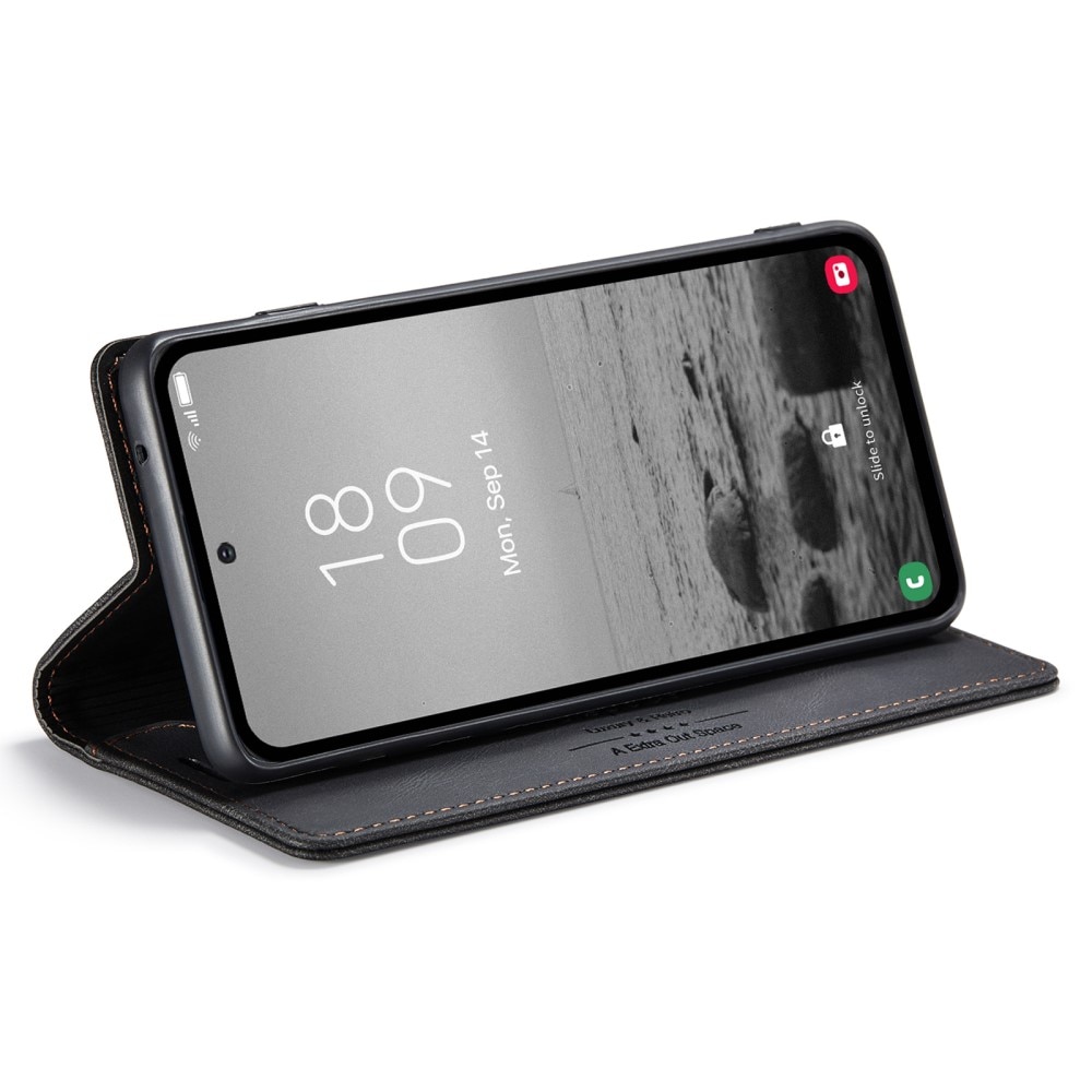 RFID-geschützte Portemonnaie-Hülle Samsung Galaxy A54 schwarz