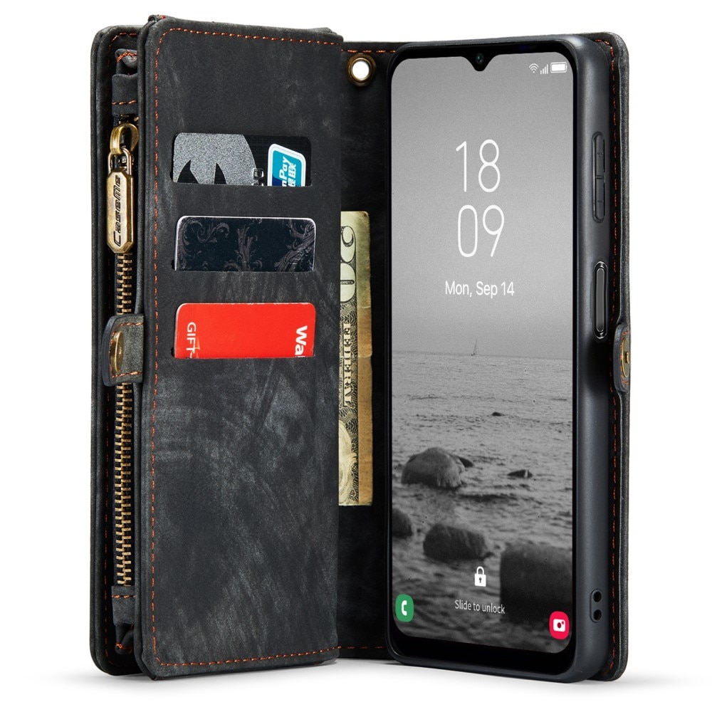 Multi-slot Portemonnaie-Hülle Samsung Galaxy A14 grau