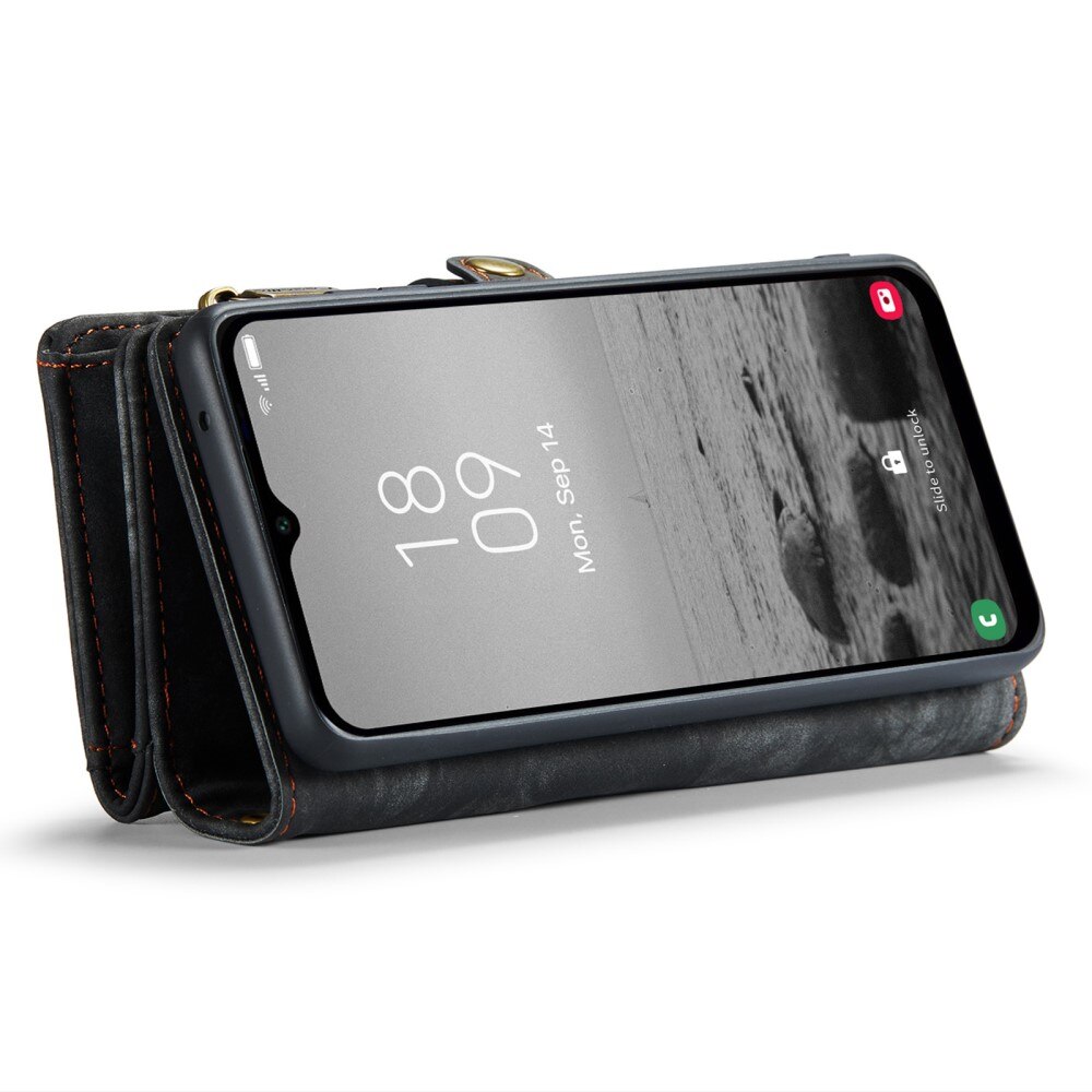Multi-slot Portemonnaie-Hülle Samsung Galaxy A14 Grau