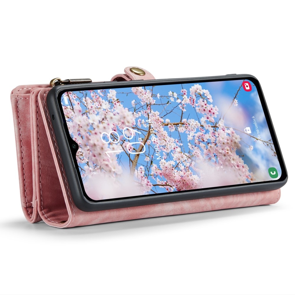 Multi-slot Portemonnaie-Hülle Samsung Galaxy A34 Rosa