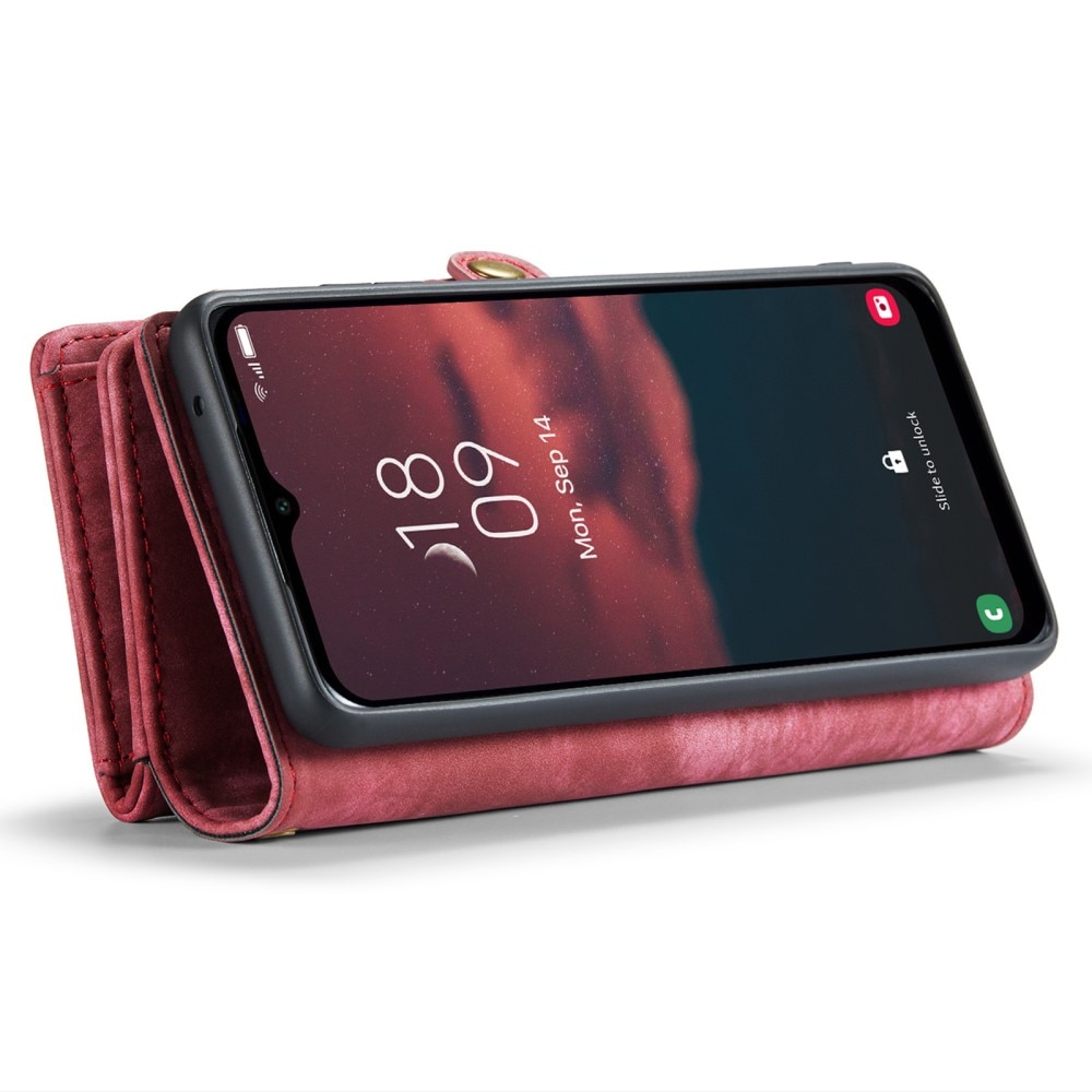 Multi-slot Portemonnaie-Hülle Samsung Galaxy A54 rot