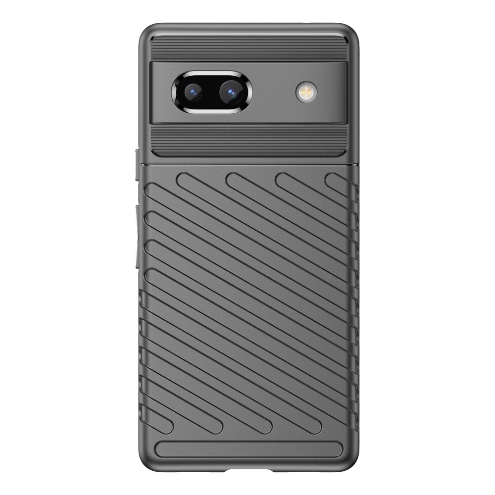 Google Pixel 7a Thunder TPU Case schwarz