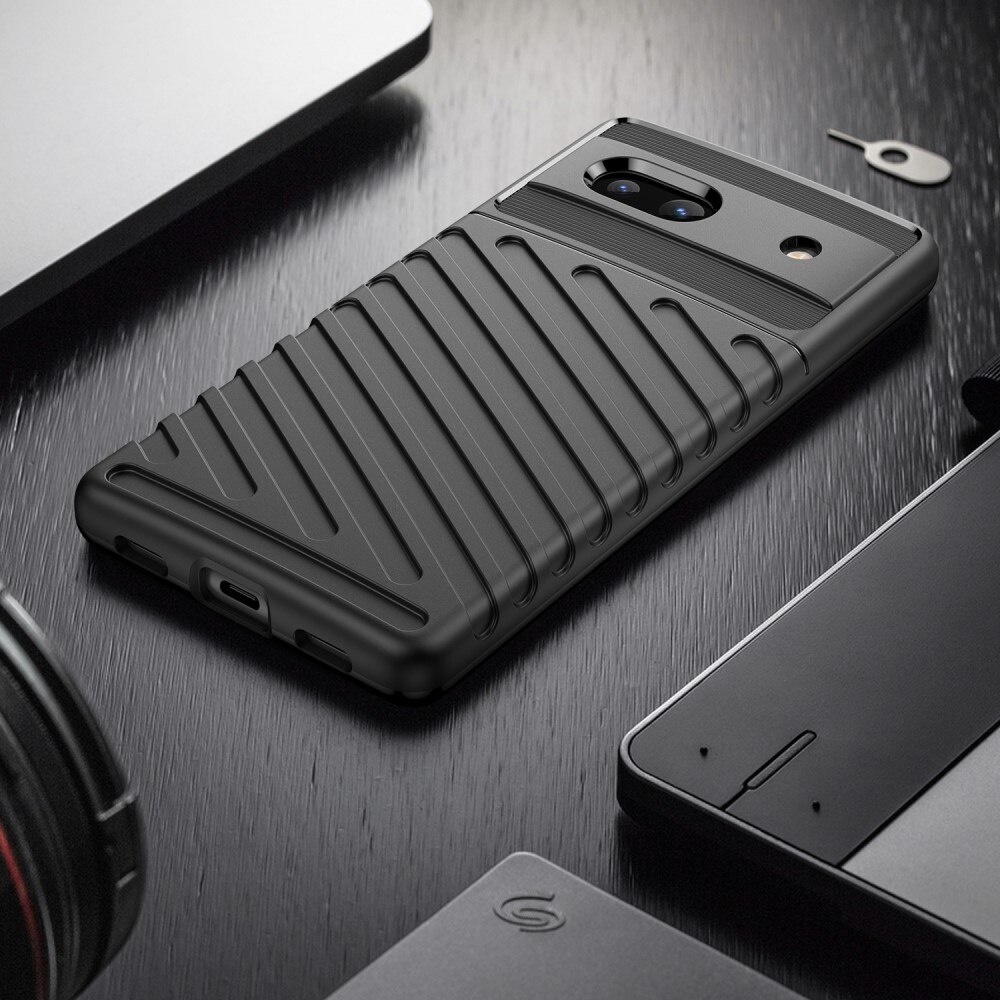 Google Pixel 7a Thunder TPU Case schwarz