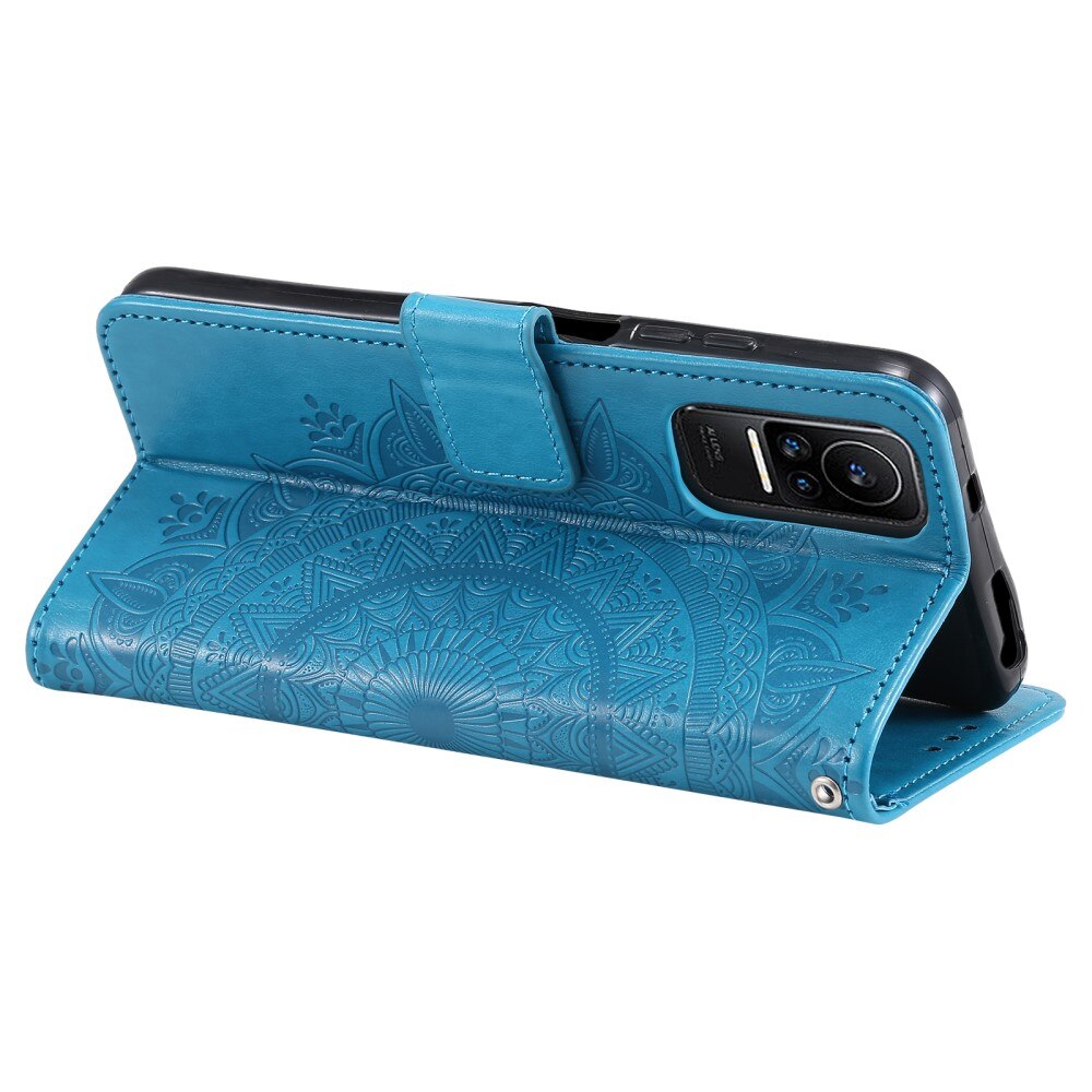 Xiaomi 13 Lite Handytasche Mandala blau