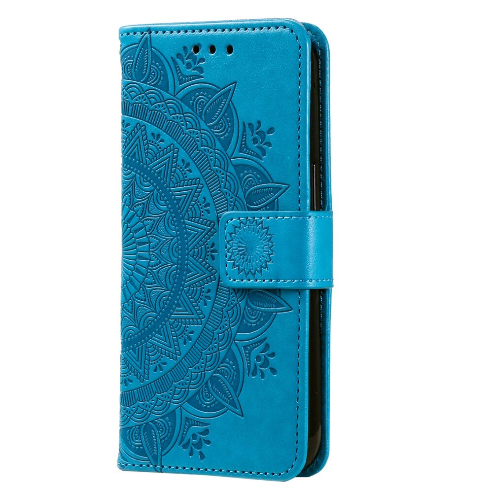 Xiaomi 13 Lite Handytasche Mandala blau