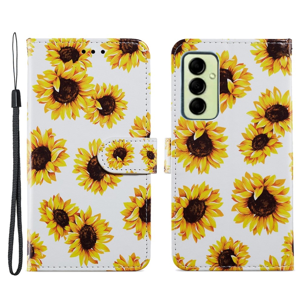 Samsung Galaxy A14 Handytasche Sonnenblume
