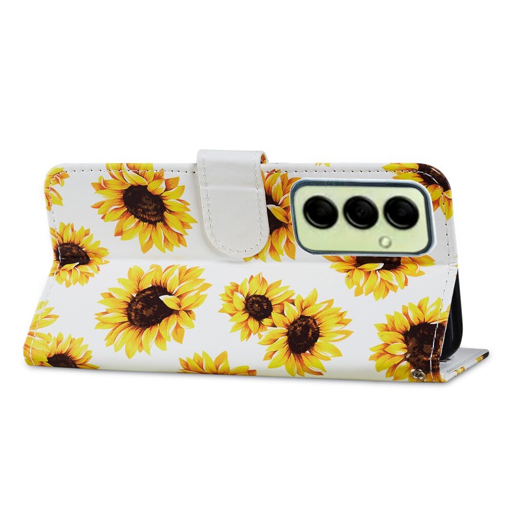 Samsung Galaxy A14 Handytasche Sonnenblume