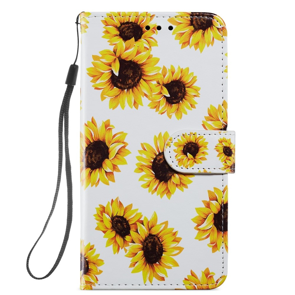 Samsung Galaxy A14 Handytasche Sonnenblume