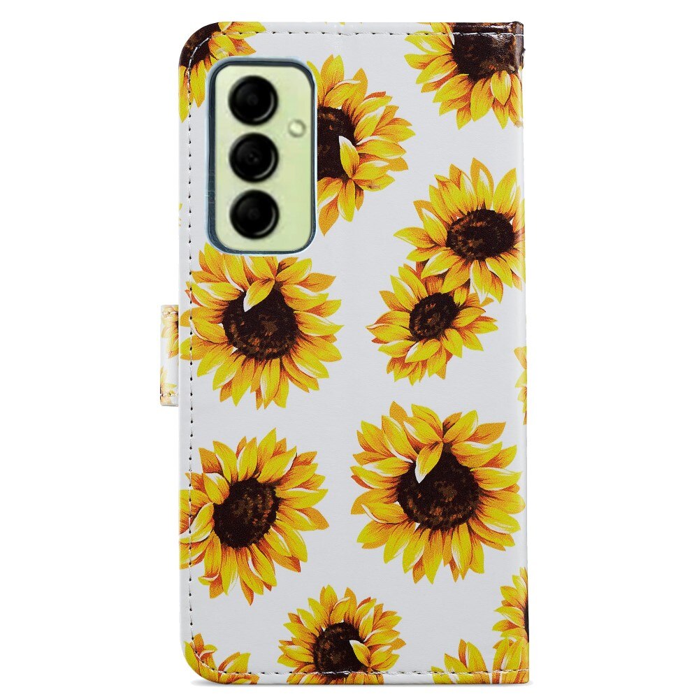 Samsung Galaxy A14 Handytasche Sonnenblume