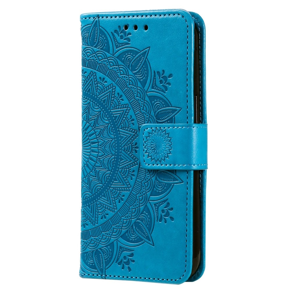 Sony Xperia 10 V Handytasche Mandala blau