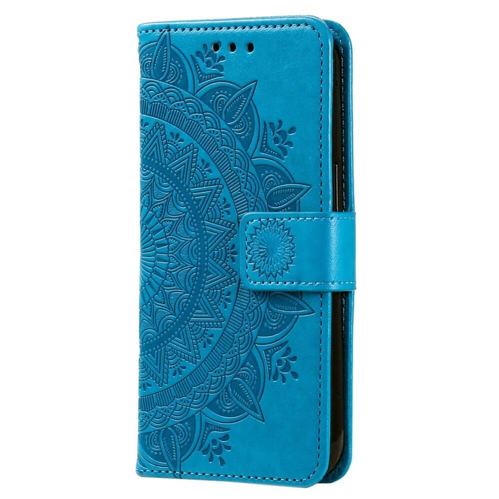 Sony Xperia 10 V Handytasche Mandala blau