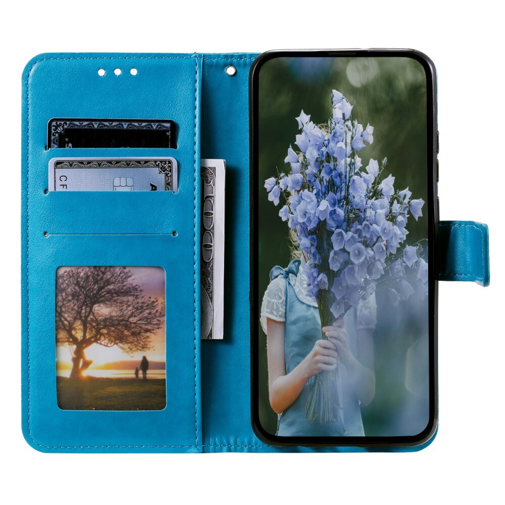 Sony Xperia 1 V Handytasche Mandala blau